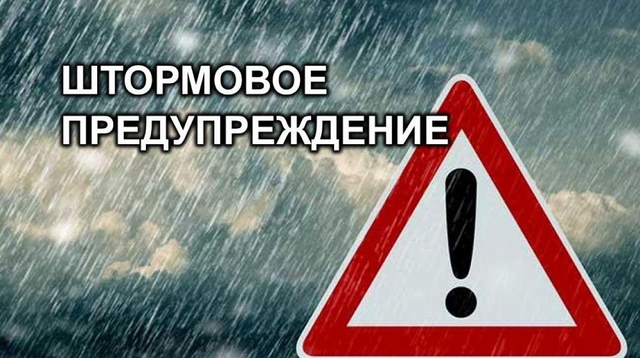 Предупреждение об опасном природном явлении.